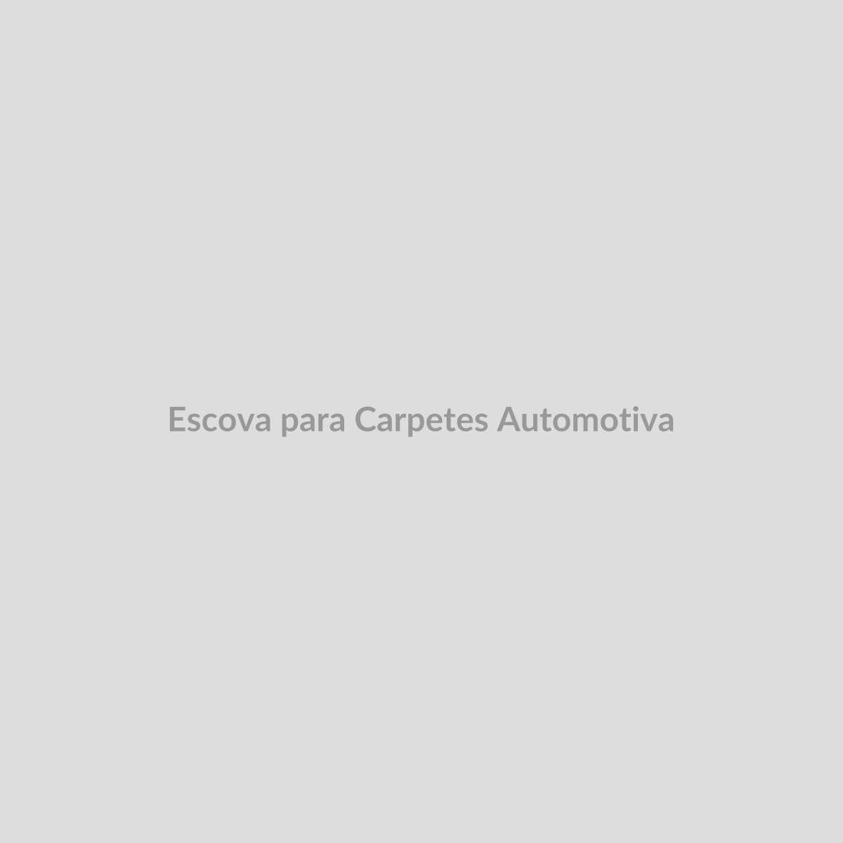 Escova para Carpetes Automotiva — FN Mobility