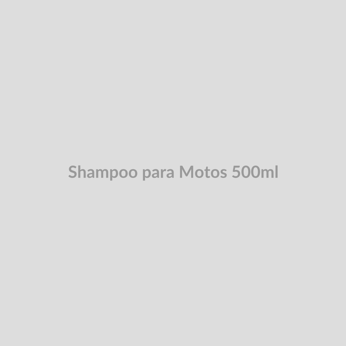 Shampoo para Motos 500ml — FN Mobility