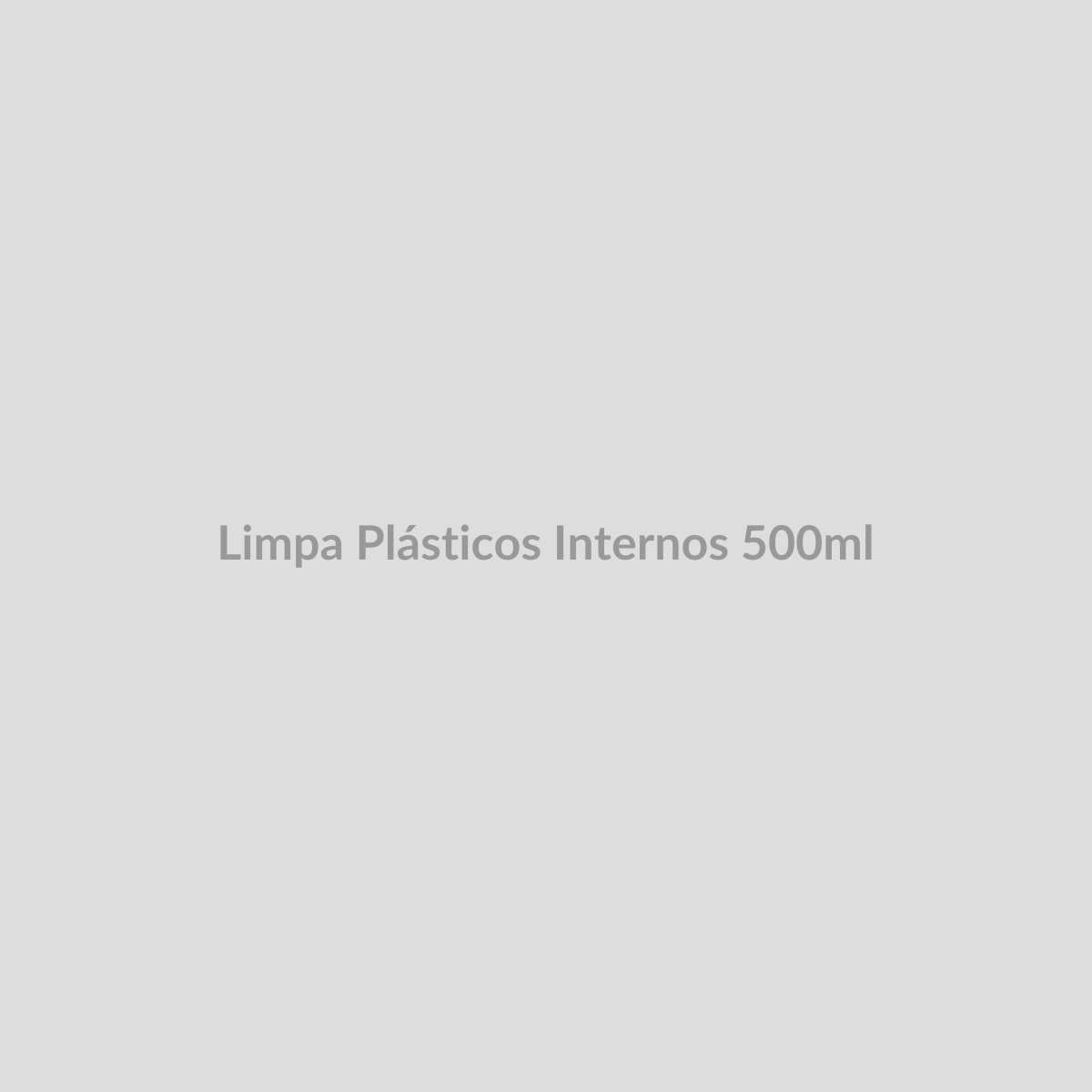 Limpa Plásticos Internos 500ml — FN Mobility