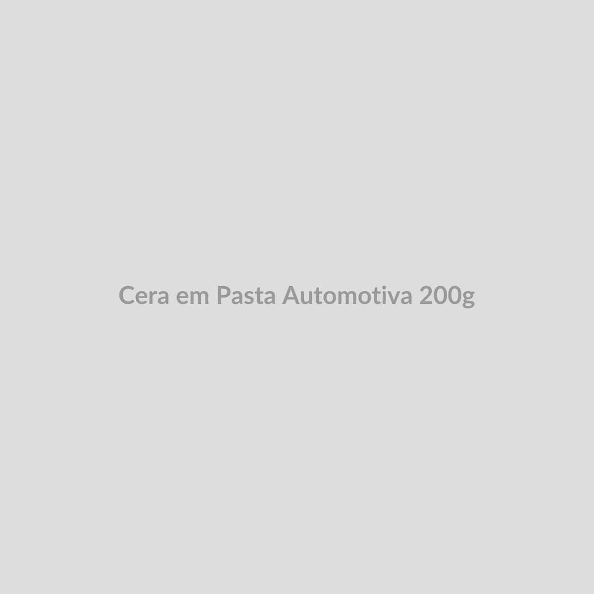 Cera em Pasta Automotiva 200g — FN Mobility