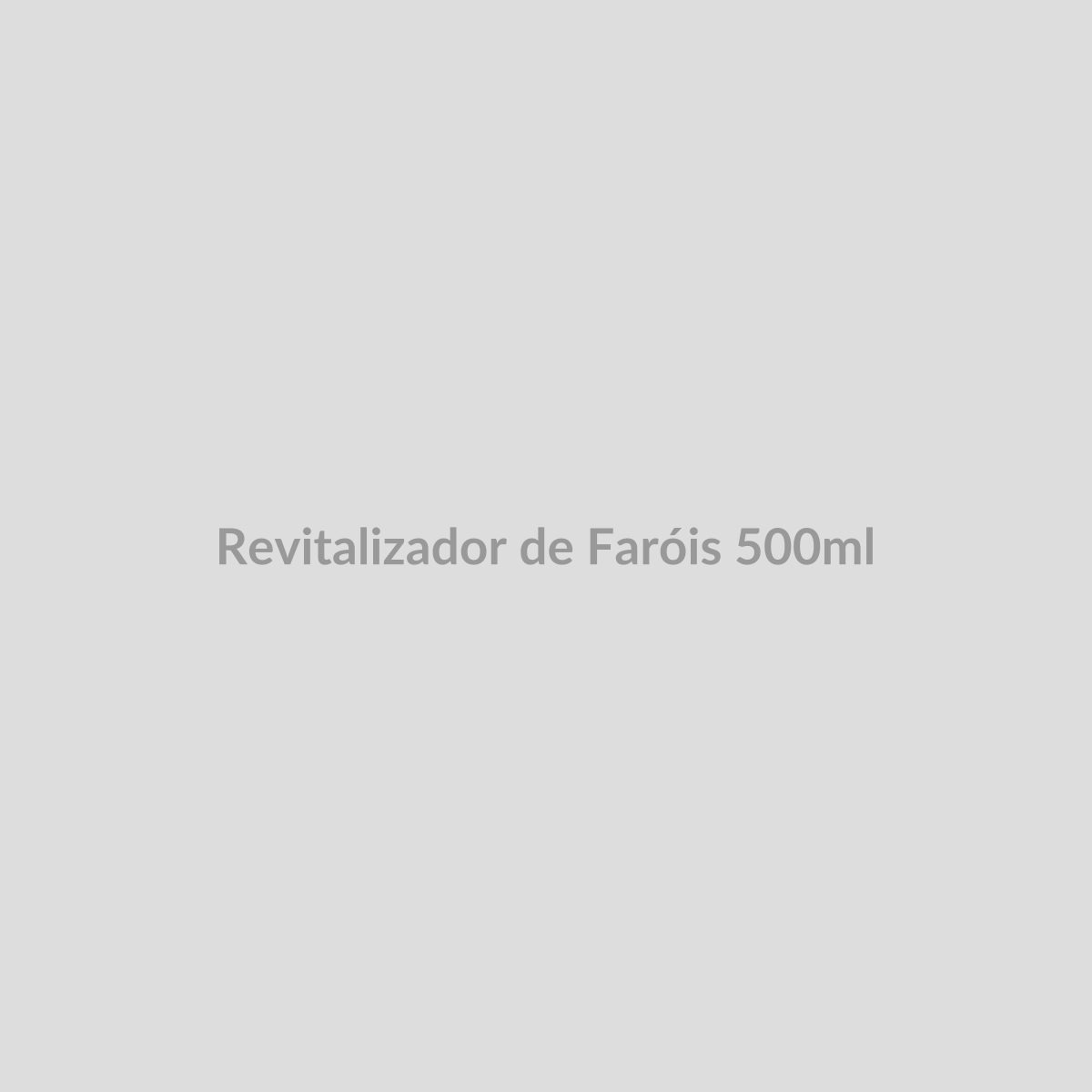 Revitalizador de Faróis 500ml — FN Mobility