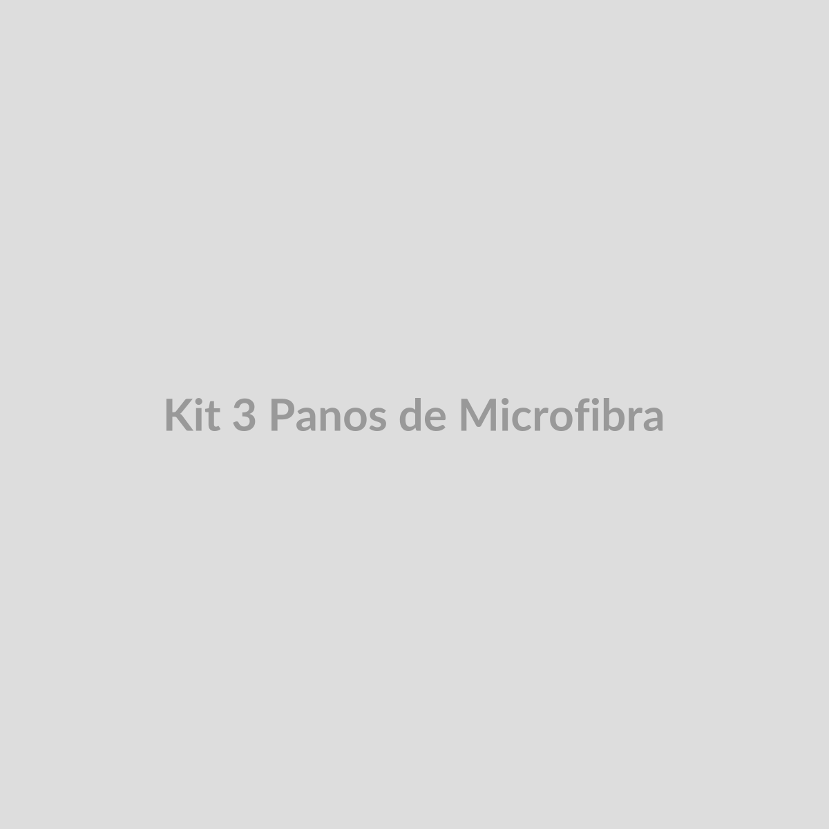 Kit 3 Panos de Microfibra — FN Mobility